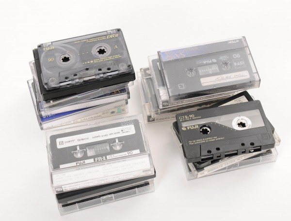 Convolute Nr. 83: 18 pieces of Fuji music cassettes