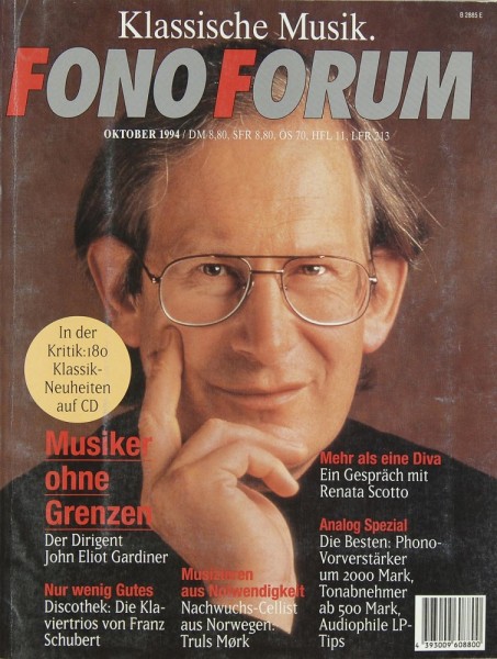 Fono Forum 10/1994 Zeitschrift