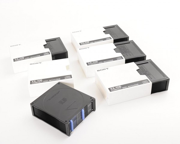 Sony XA-10B 10-fach Wechslermagazin 5er Set