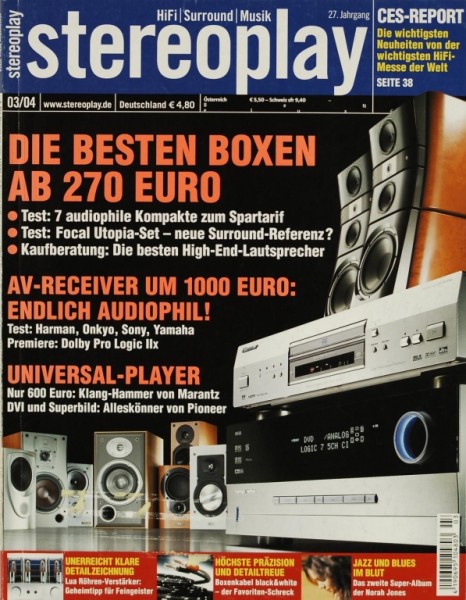 Stereoplay 3/2004 Magazine