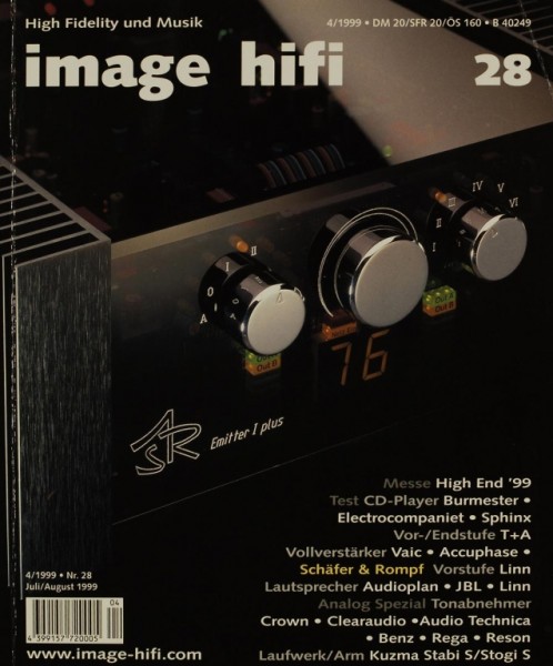 Image Hifi 4/1999 Zeitschrift