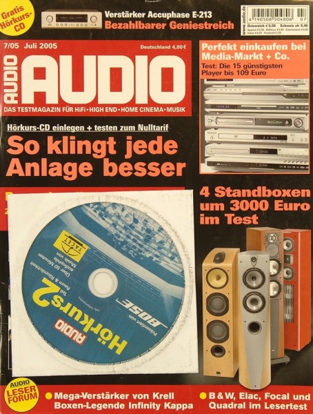 Audio 7/2005 Zeitschrift