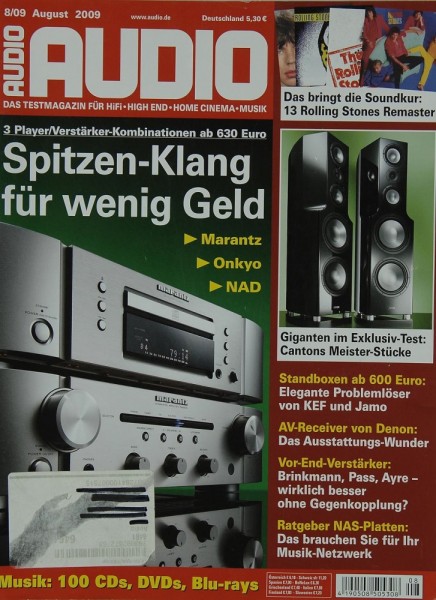 Audio 8/2009 Magazine