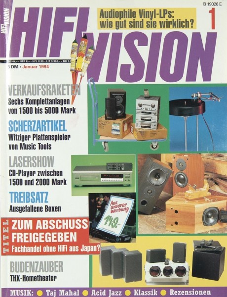Hifi Vision 1/1994 Zeitschrift