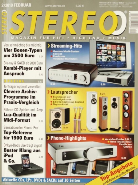 Stereo 2/2010 Zeitschrift
