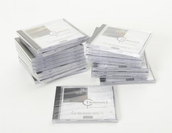 Intenso CD-R 74 for music 20 pack NEW!