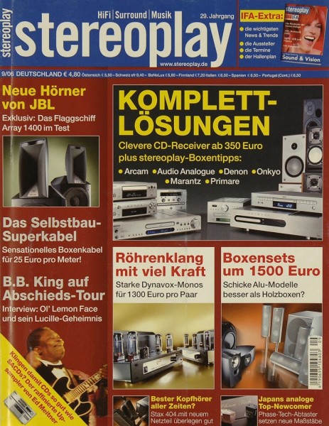 Stereoplay 9/2006 Zeitschrift