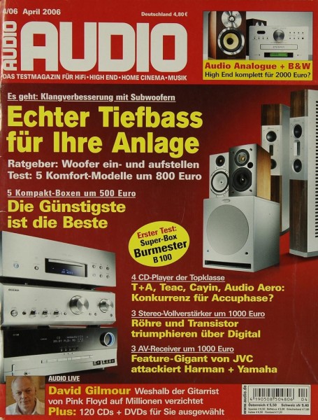 Audio 4/2006 Zeitschrift