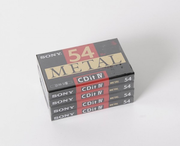 Sony Metal 54 CDit IV original shrink-wrapped 4-pack