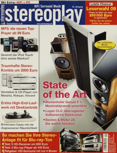 Stereoplay 1/2009 Magazine