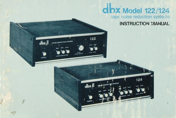 DBX 122 / 124 Bedienungsanleitung