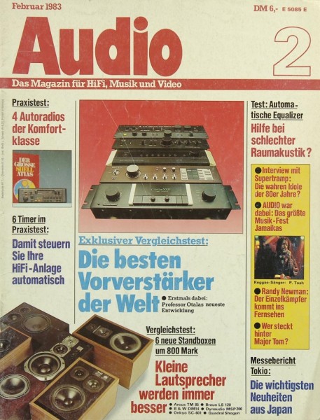 Audio 2/1983 Zeitschrift