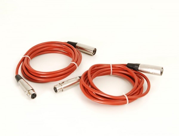Cable XLR sockets to XLR plug 2.80 m