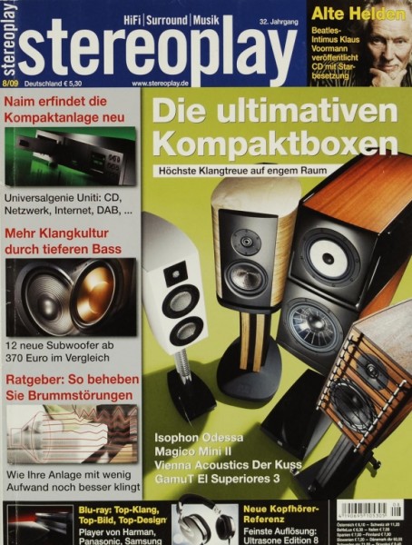 Stereoplay 8/2009 Zeitschrift