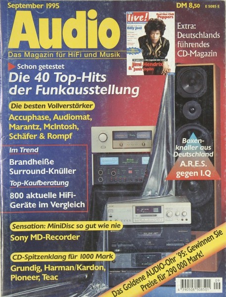 Audio 9/1995 Zeitschrift