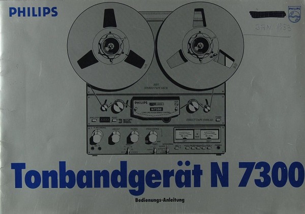 Philips N 7300 Manual