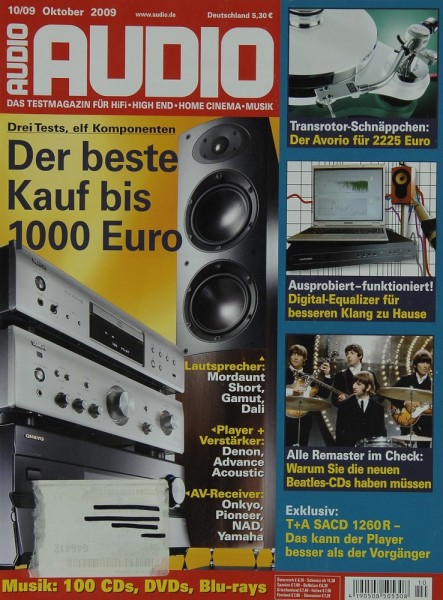 Audio 10/2009 Zeitschrift