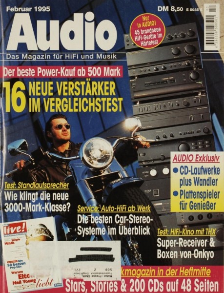 Audio 2/1995 Zeitschrift