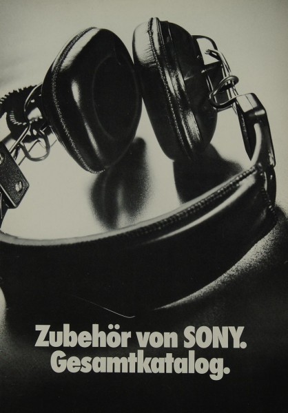 Sony Zubehör - Gesamtkatalog Prospekt / Katalog