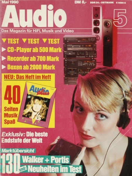Audio 5/1990 Zeitschrift