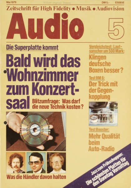 Audio 5/1979 Zeitschrift