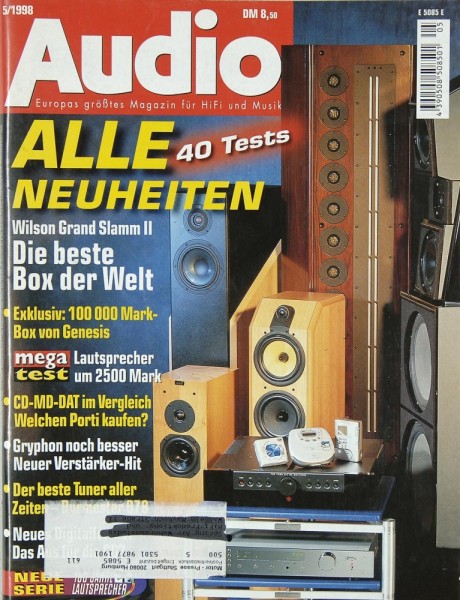 Audio 5/1998 Zeitschrift