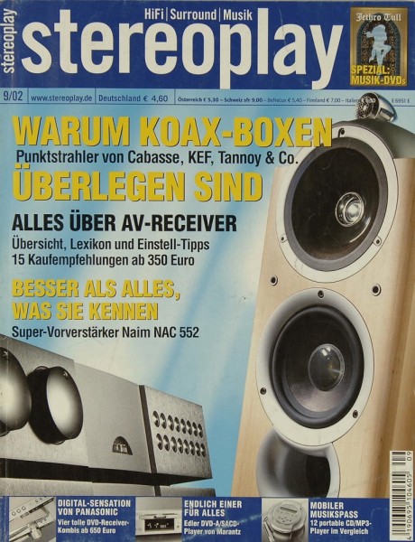 Stereoplay 9/2002 Zeitschrift