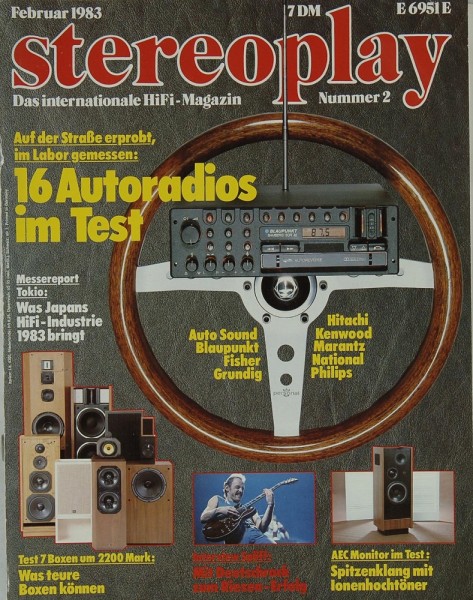 Stereoplay 2/1983 Zeitschrift
