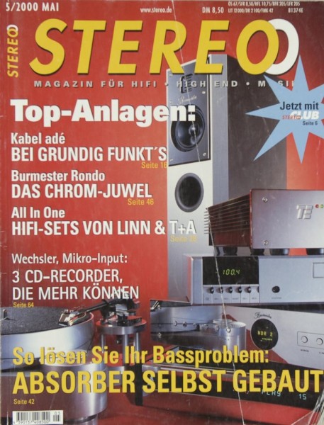 Stereo 5/2000 Zeitschrift