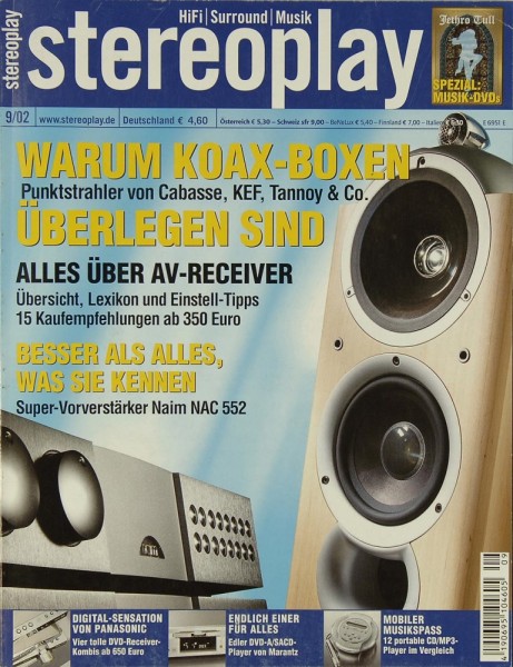 Stereoplay 9/2002 Zeitschrift