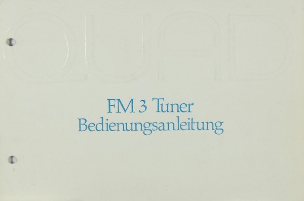 Quad FM 3 User Manual