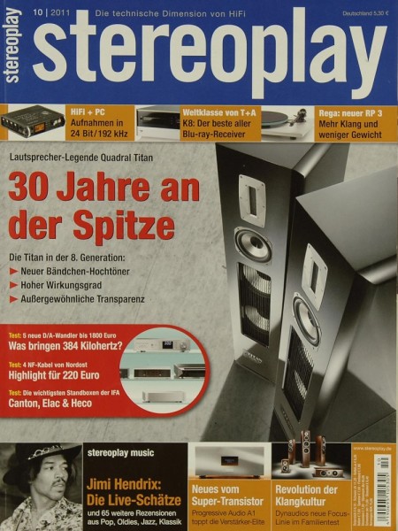 Stereoplay 10/2011 Zeitschrift