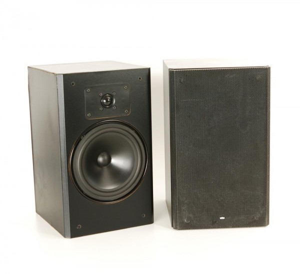 Braun Ads Rm6 Black Bookshelf Speakers Loudspeakers Spring Air