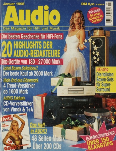 Audio 1/1995 Zeitschrift