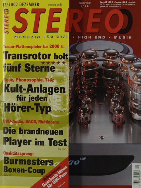 Stereo 12/2002 Zeitschrift