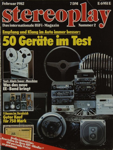 Stereoplay 2/1982 Zeitschrift