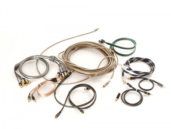 Convolute no. 32: Various RCA cables Sony, Oehlbach, Goldkabel