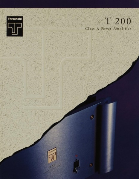 Threshold T 200 brochure / catalogue