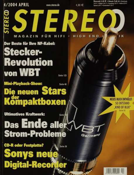 Stereo 4/2004 Zeitschrift