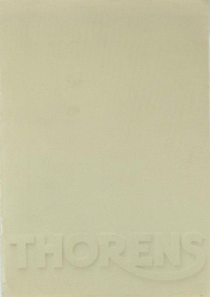 Thorens Produktübersicht Prospekt / Katalog