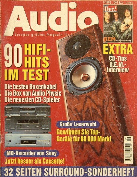 Audio 9/1996 Zeitschrift