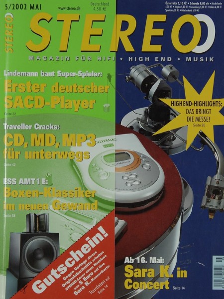 Stereo 5/2002 Zeitschrift