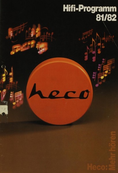 Heco HiFi-Programm 81/82 Brochure / Catalogue