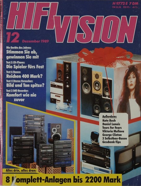 Hifi Vision 12/1989 Zeitschrift
