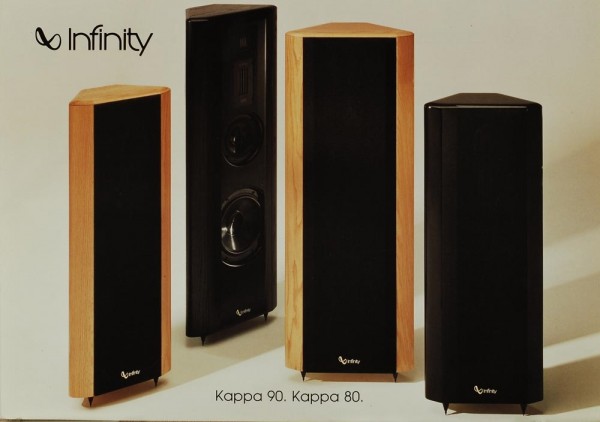 Infinity Kappa 90 / Kappa 80 Brochure / Catalogue