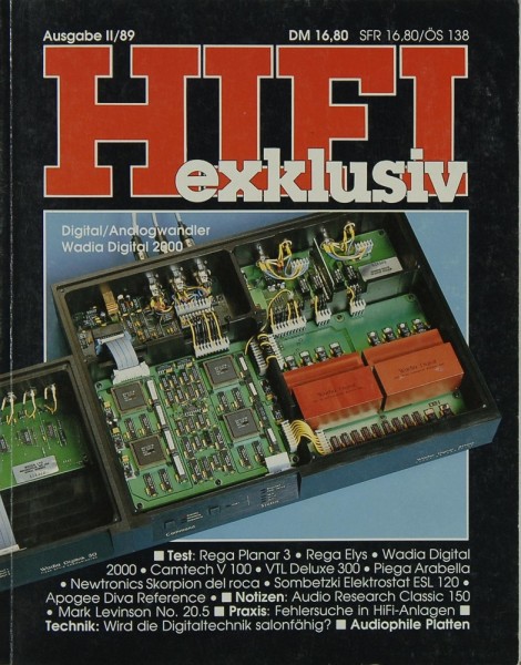 Hifi Exklusiv II / 89 Zeitschrift