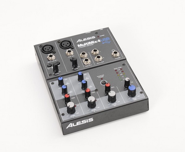 Alesis MultiMix 4 4-channel USB Mixer