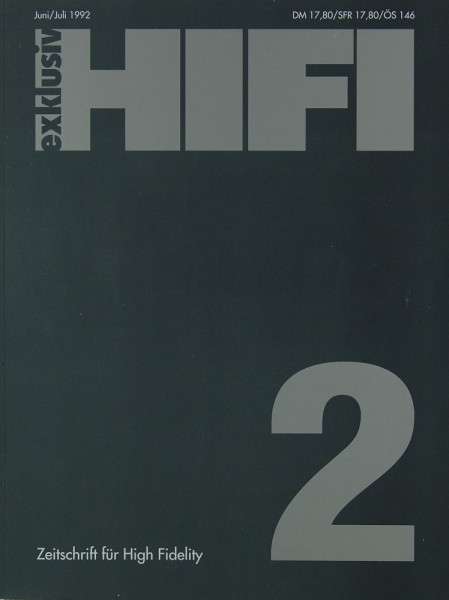 Hifi Exklusiv 2/1992 Zeitschrift