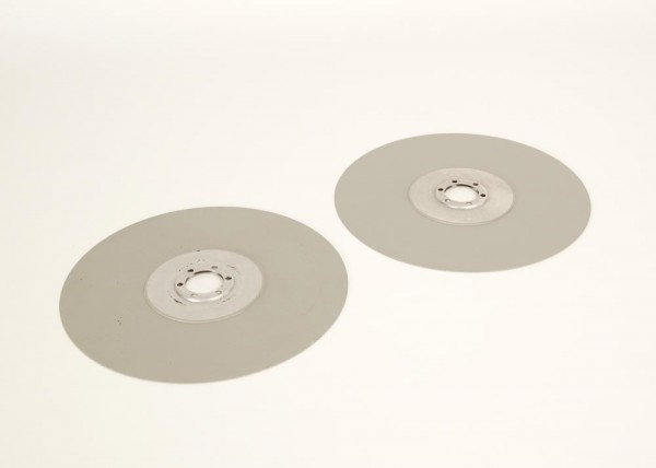 Band plate grey 26 cm pair