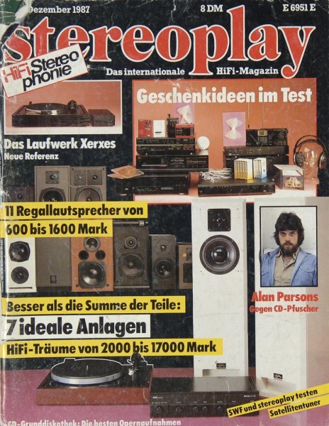 Stereoplay 12/1987 Zeitschrift